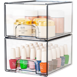 Clear Stackable Drawers